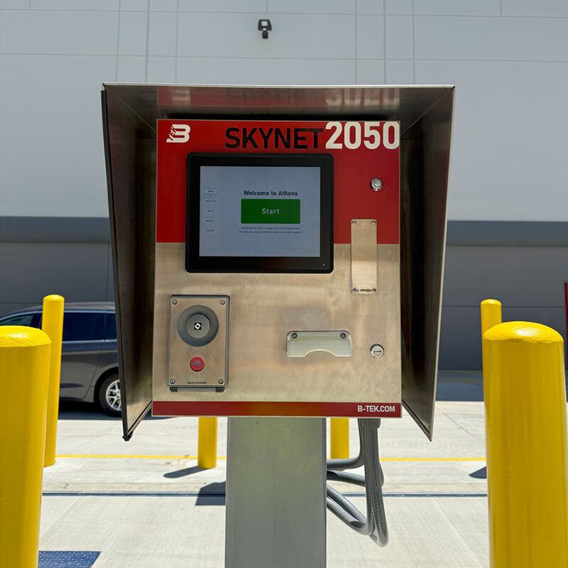 Automated Truck Weighing for a High-Traffic Waste Facility