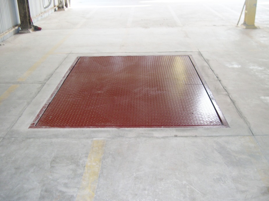 in floor scale