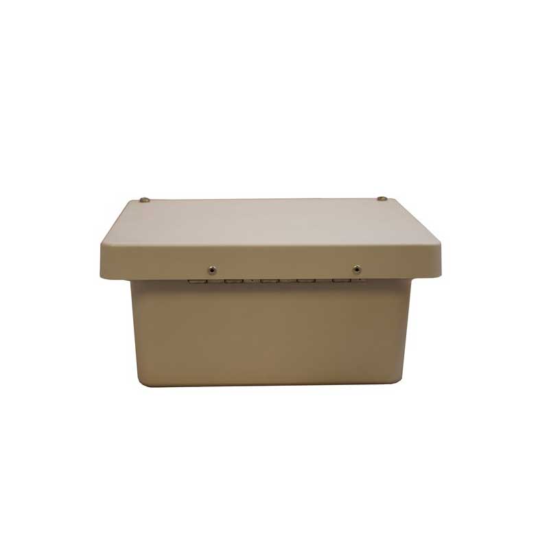 8" x 6" x 3" FRP Enclosure - No Holes / Grips