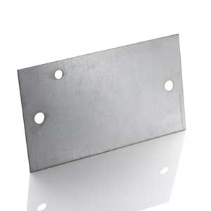 CPD / CPR Rectangular Galvanized Shim Plate - 1/8" Thick