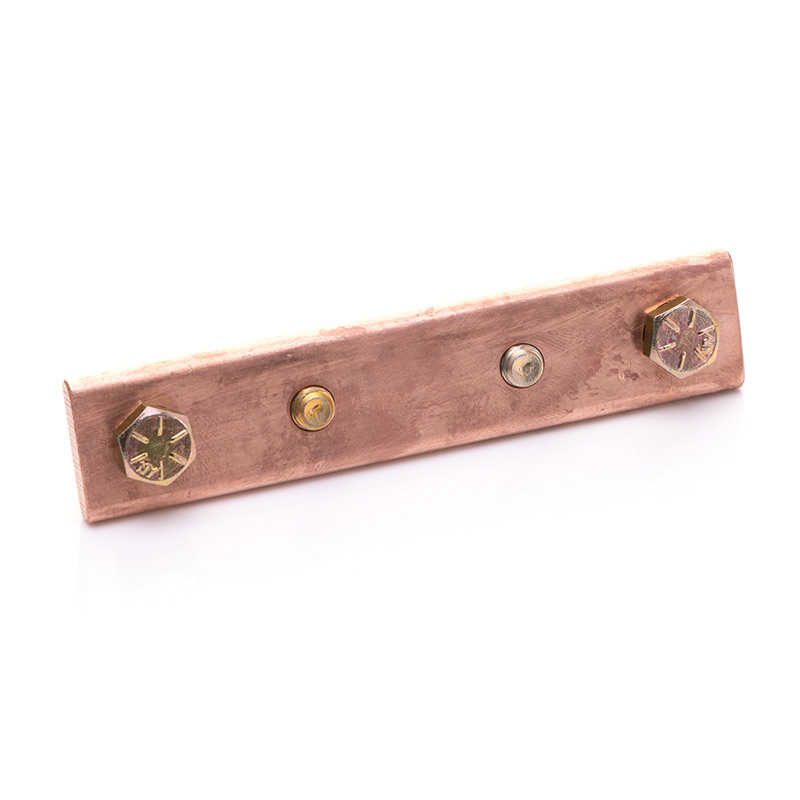 Copper Buss Bar With Bolt, Nut, Washer Kit