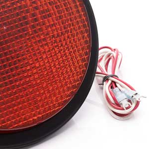 8" Red Ball Led Lens Traffic Signal