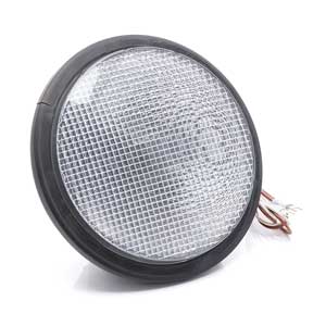 8" Green Ball Led W/ Clear Lens Traffic Signal
