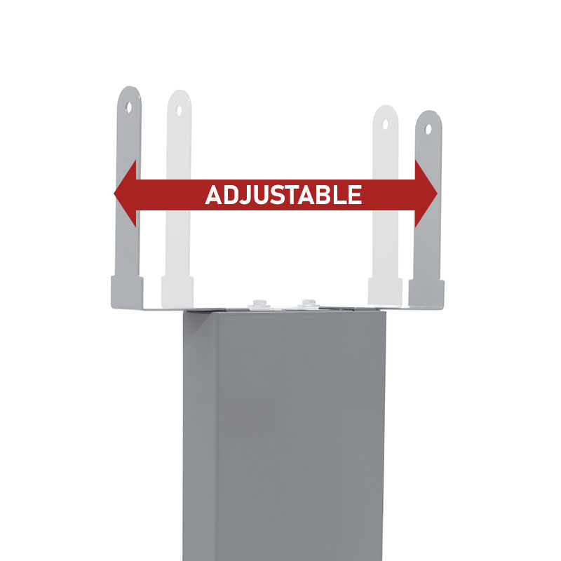 DuraShield Universal Indicator Column - Powder Coat