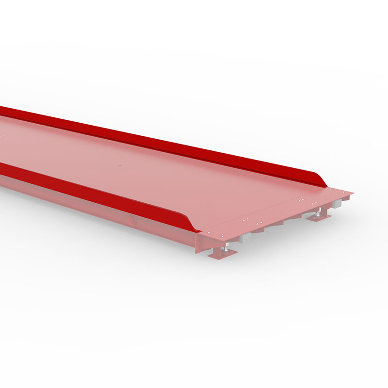 Rub Rail, Angle Welded to Deck of Weighbridge