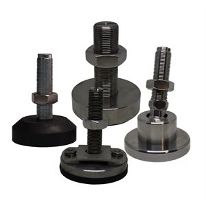 Floor Scale Foot Assemblies - Rubber