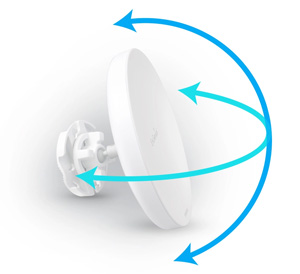 Ethernet Wireless Bridge Pair Wi-Fi 6 / AP 5 GHz Outdoor Transceivers
