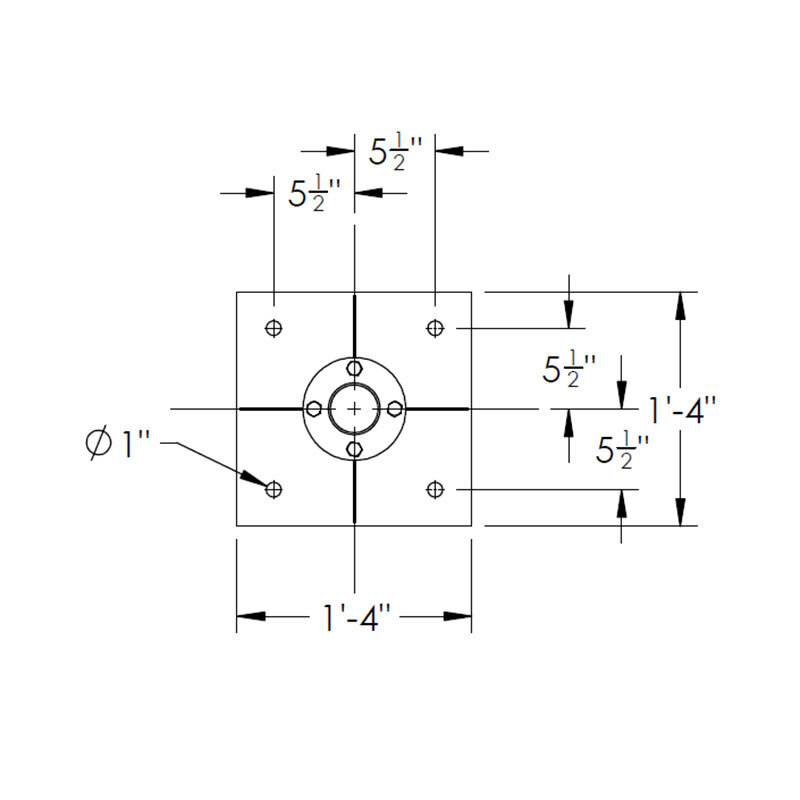 Mounting Pole 4