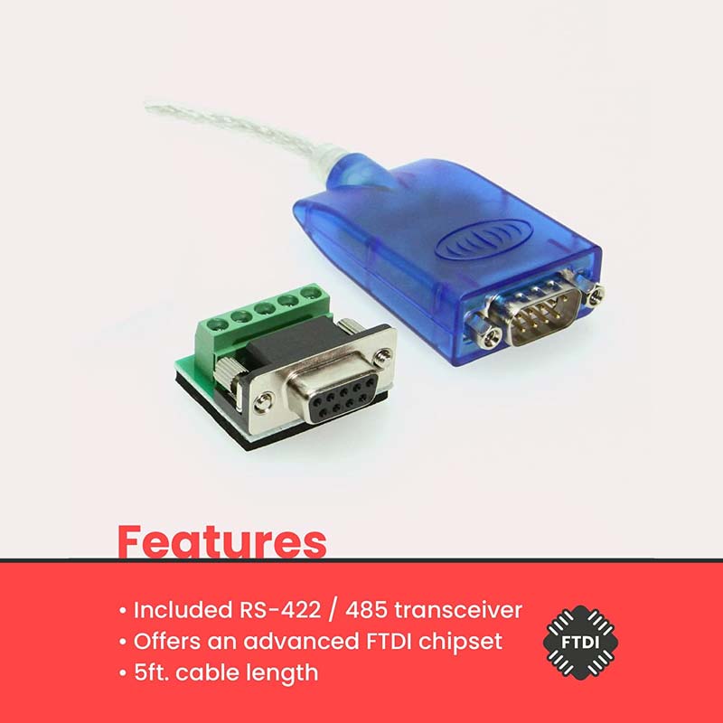 Single Serial Interface USB TO  RS422 Port DD1010 / 1050 / 2050