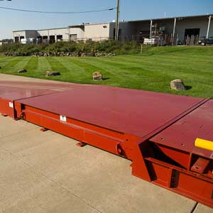 Portable Truck Scale Approach