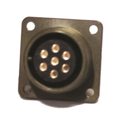 DMS3102E16S-1S-A Panel Mount Receptacle 7 Socket