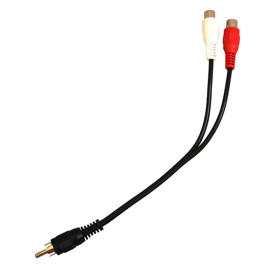 "Y" Adapter - 2 Horns to 1 Radio