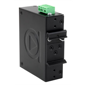 Din Rail Mount POE+ Switch and Power Supply Kit - Power 4 Devices pkg