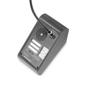 Desk Master Station - 3 Push to Talk - Microphone and Enclosure Package