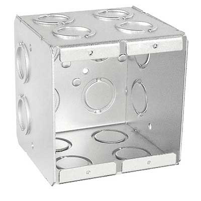 TA-2 Double Gang Flush Back Box - Turbine