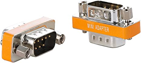 DB9 Male to DB9 Male Null Modem Adaptor