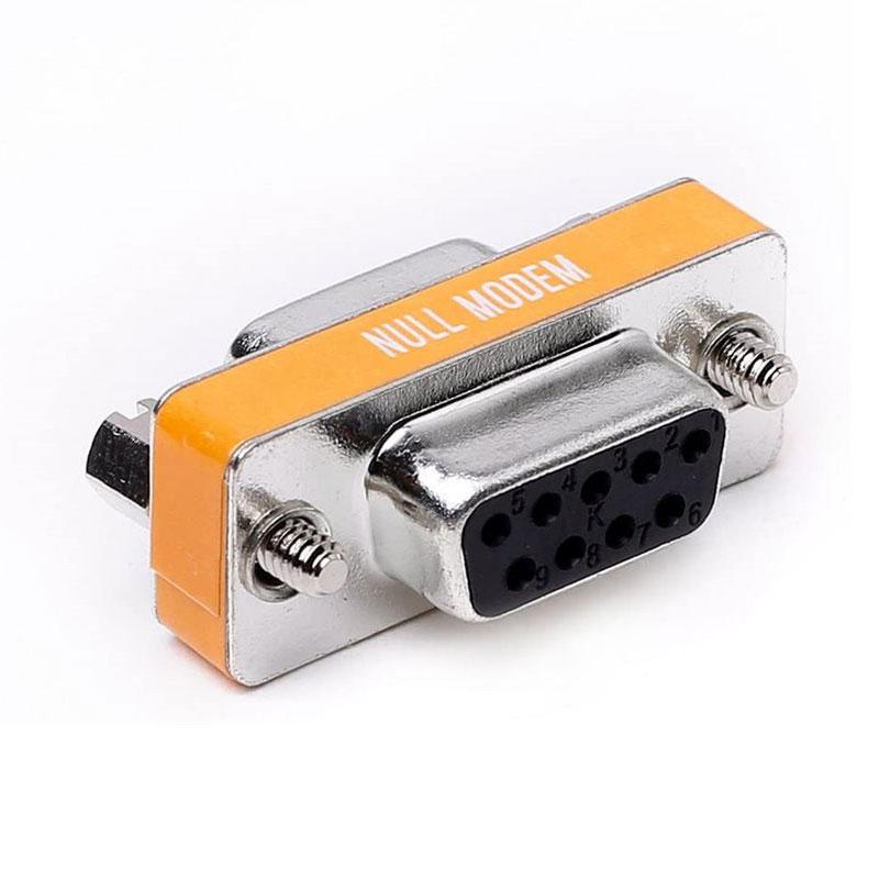 DB9 Female to DB9 Female Null Modem Adaptor