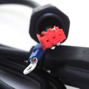 Remote Display Power Cord w/Connector & Strain Relief