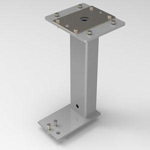 12 in - Universal Top Plate - Carbon Steel 