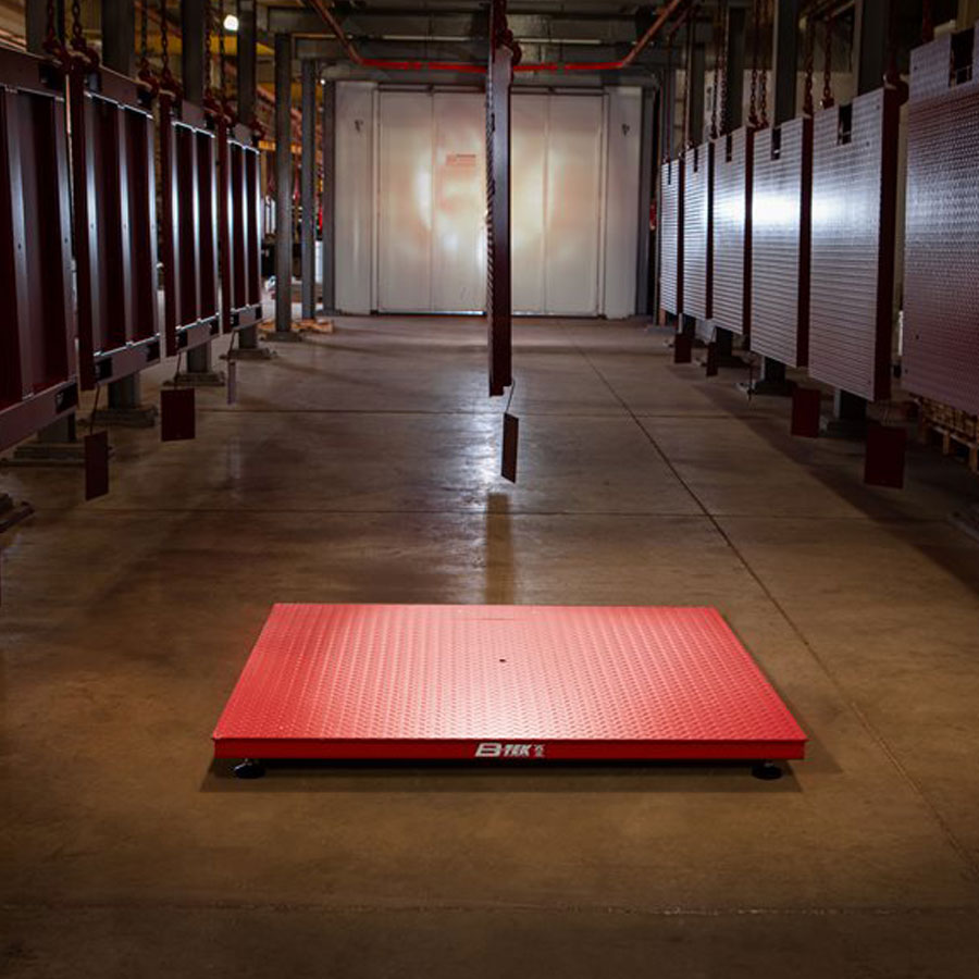 4 Square Floor Scale