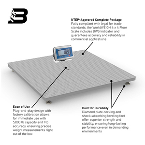 WorldWEIGH Floor Scale