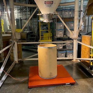 Clydesdale Carbon Steel Floor Scale
