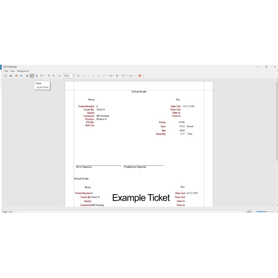 ScaleSoft Truck Management System Software