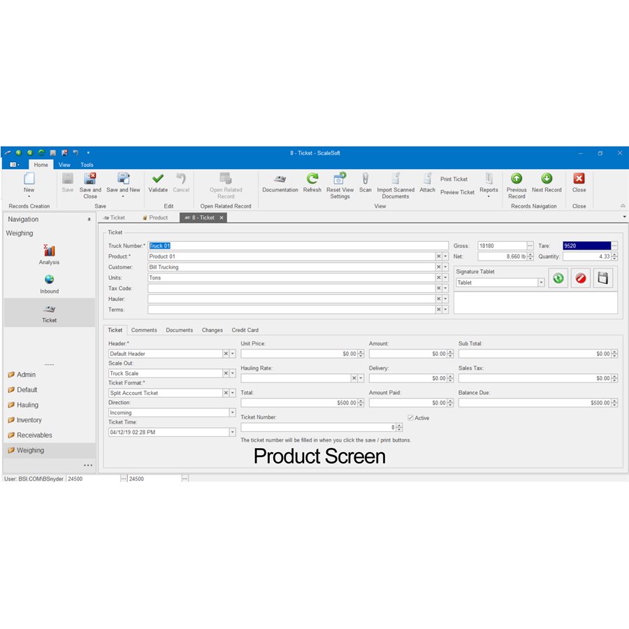 ScaleSoft Truck Management System Software