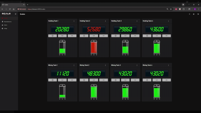 ScaleSight Remote Scale Monitoring & Control Software