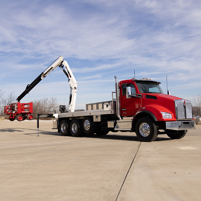 Knuckle Boom Test Truck