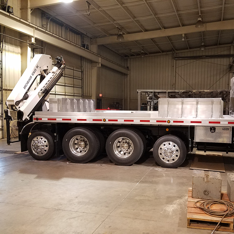 Knuckle Boom Test Truck