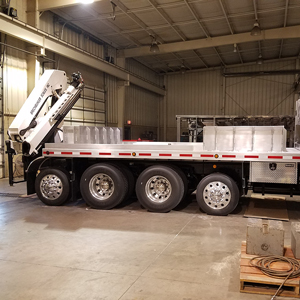 Knuckle Boom Test Truck