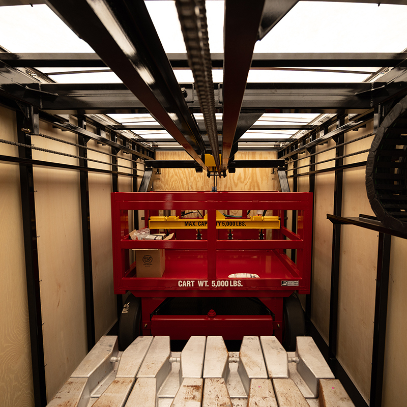 Enclosed Box Test Truck