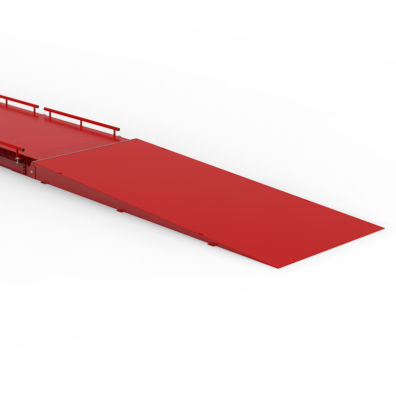 Single Full Width Portable Truck Scale Ramp