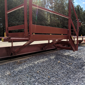 Catwalk Bridge with Handrail and Kick-plate