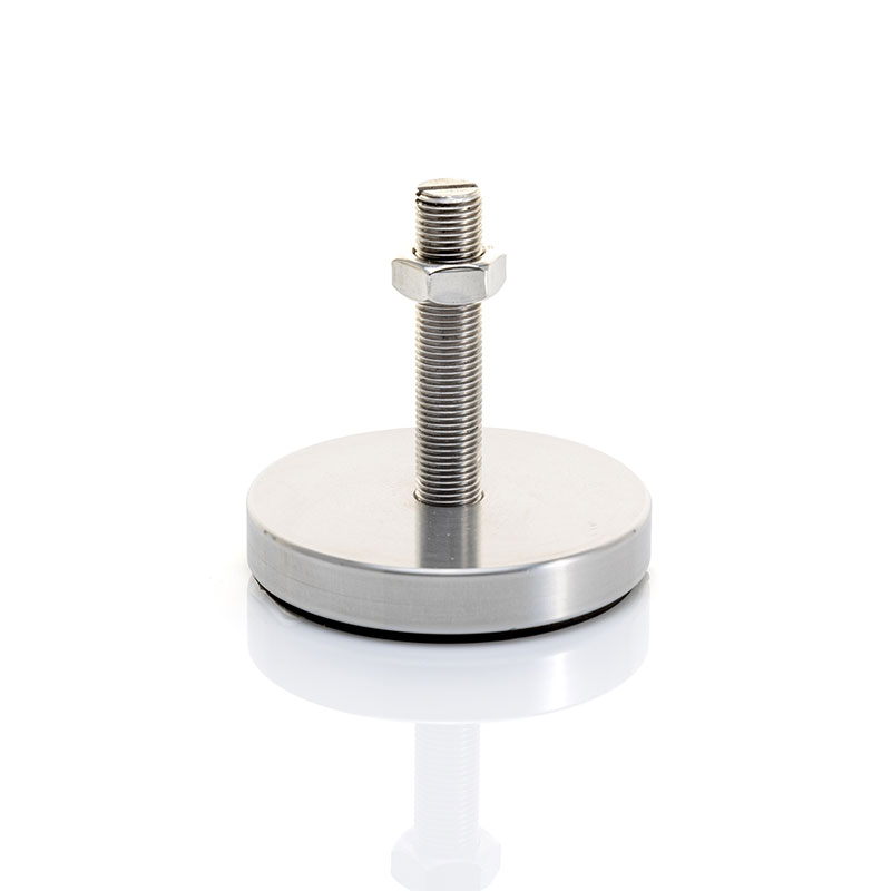 Floor Scale Foot Assemblies - Rigid/Rubber Pad
