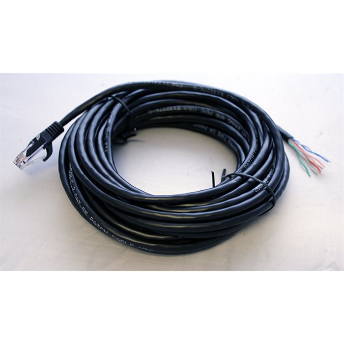 RS232 Interconnect Cable HRCS Base To HRB Base 25' (Rj45 To Stripped Ends)