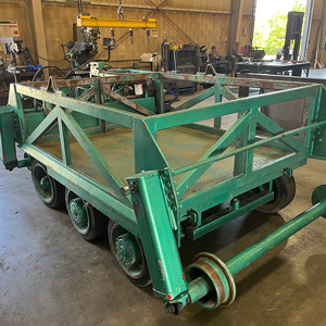 Pre-Owned 6-Wheel Combo Rail Cart